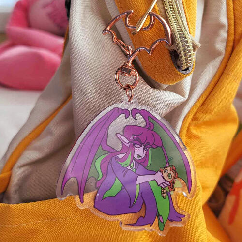 Purple Fearie Charm
