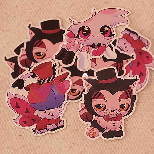 Littlest Hazbin Stickers